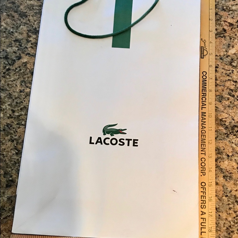 Lacoste gift/shopping bag